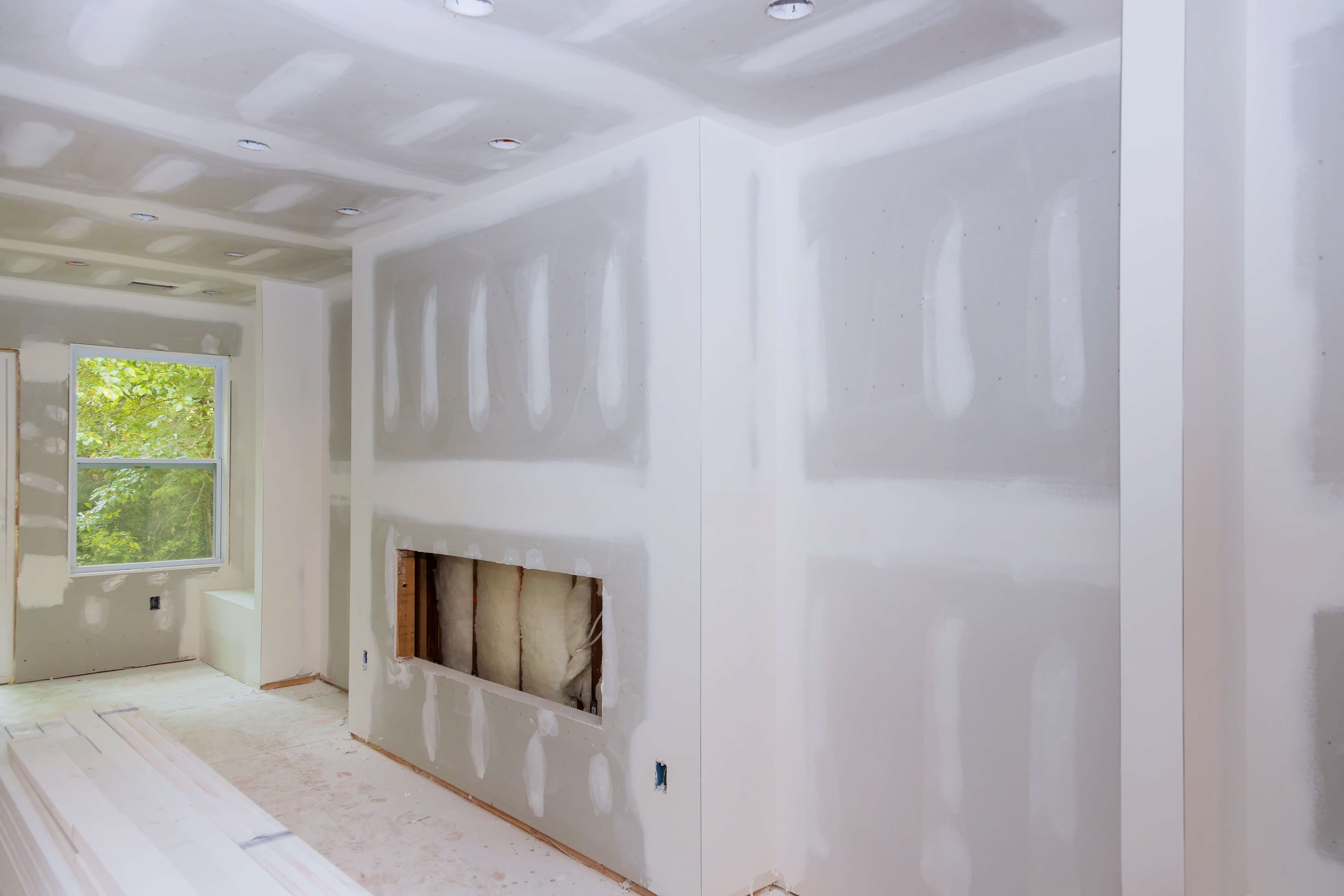 Drywall repair in Spokane with smooth paint-ready finish