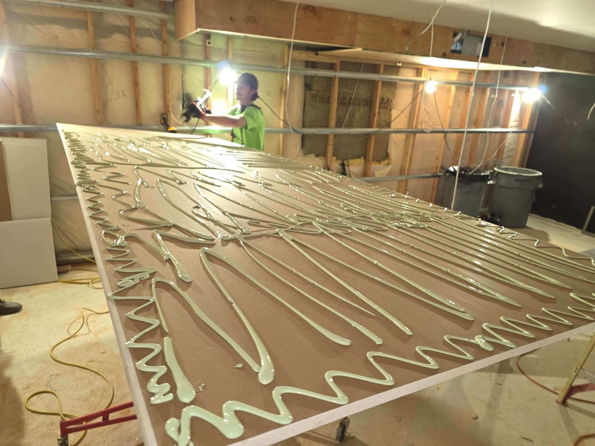 Sound control improvements using insulation and drywall strategies
