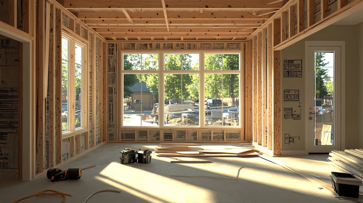 Bright sunroom with skylights and garden views
